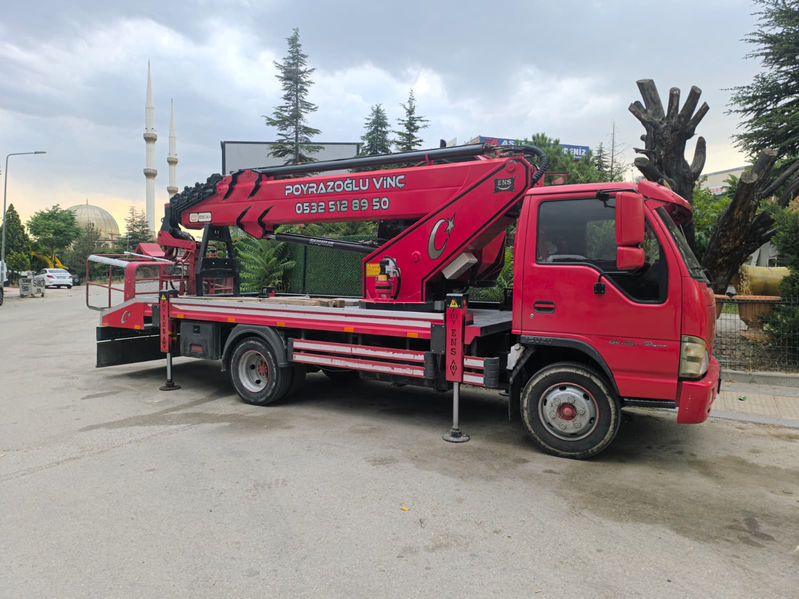 SEPETLİ VİNÇ KİRALAMA ANKARA
