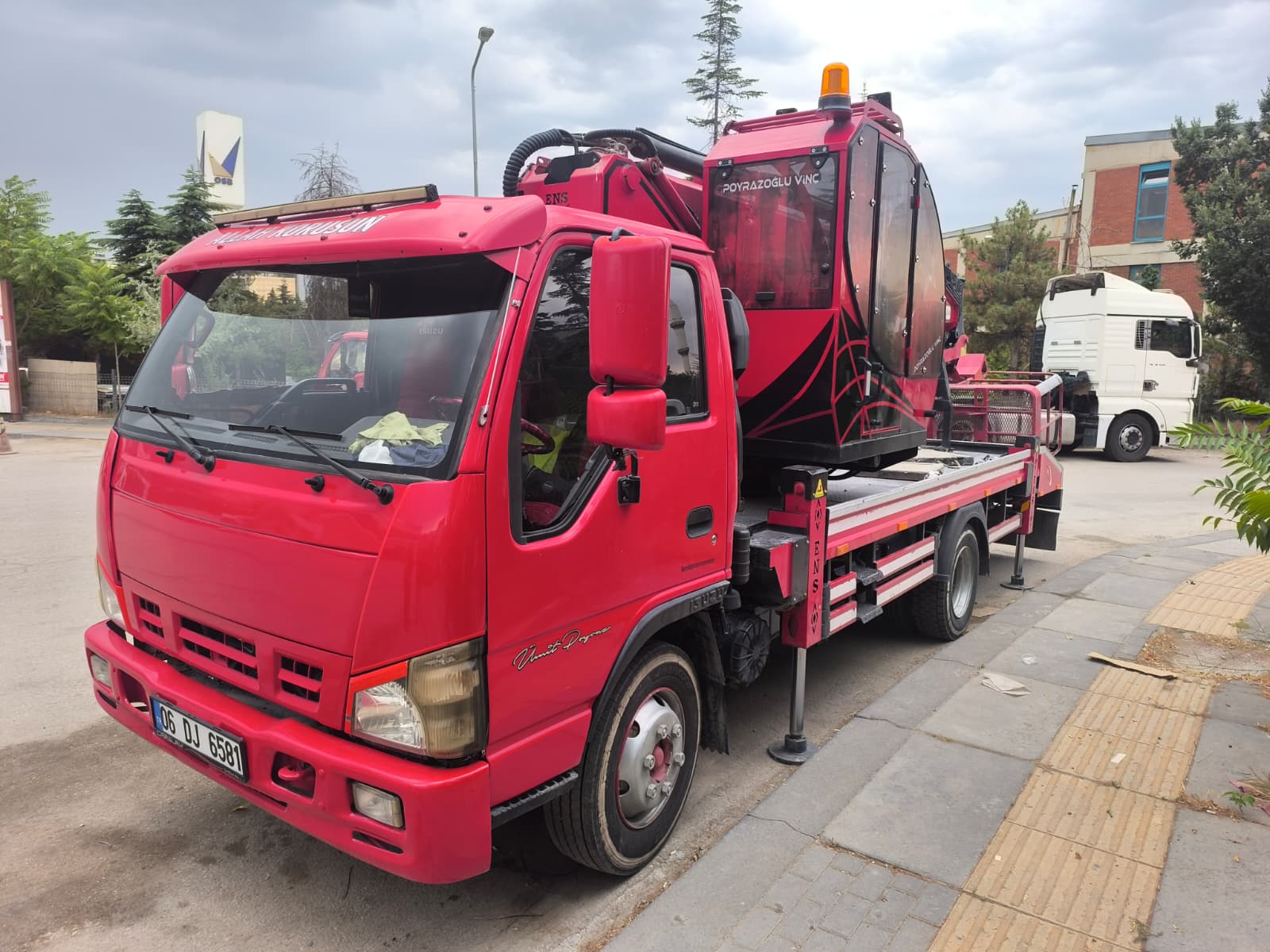 SEPETLİ VİNÇ KİRALAMA HİZMETİ ÇAY YOLU